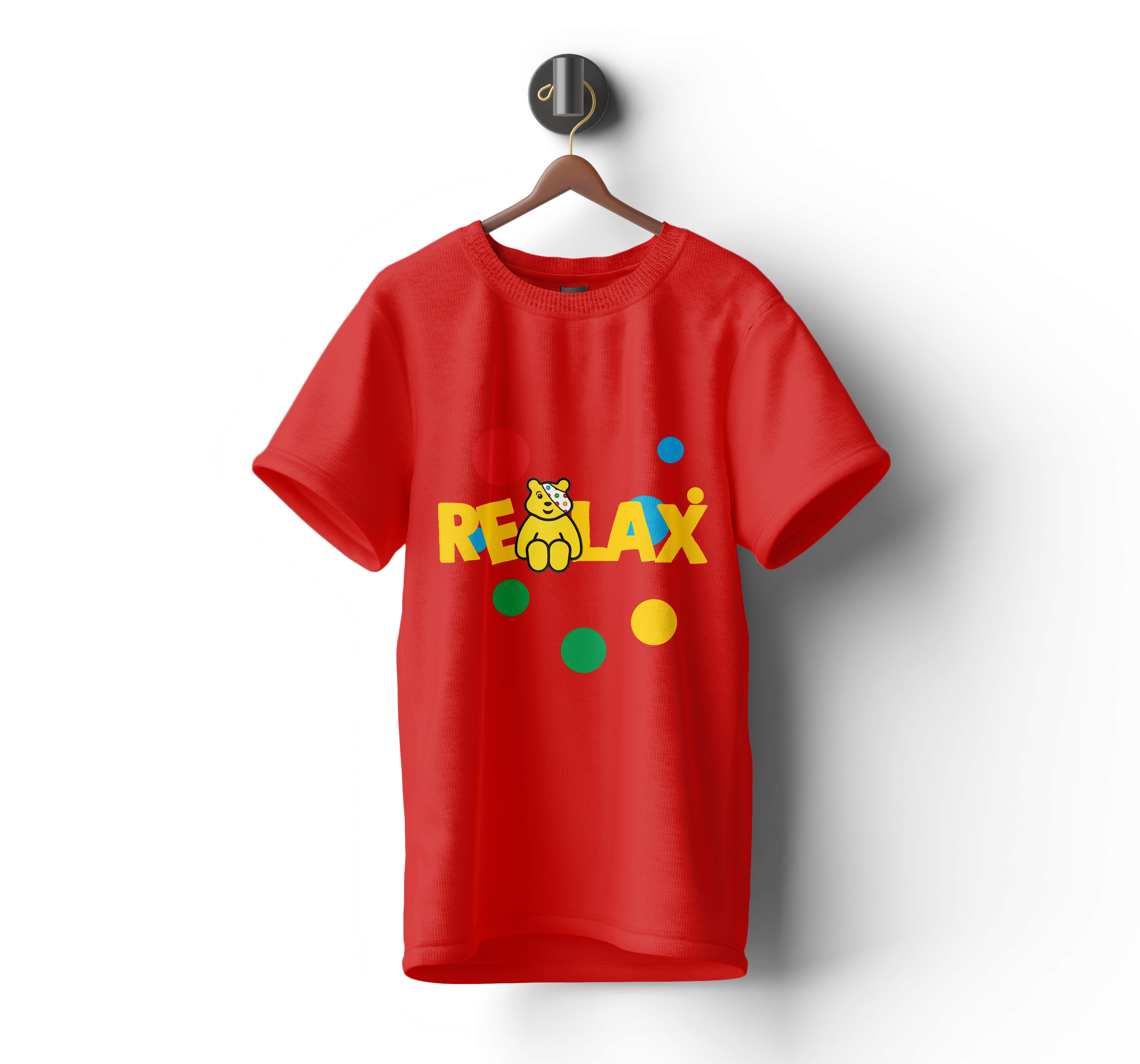 Pudsey Bear T-shirt | Relax with Pudsey