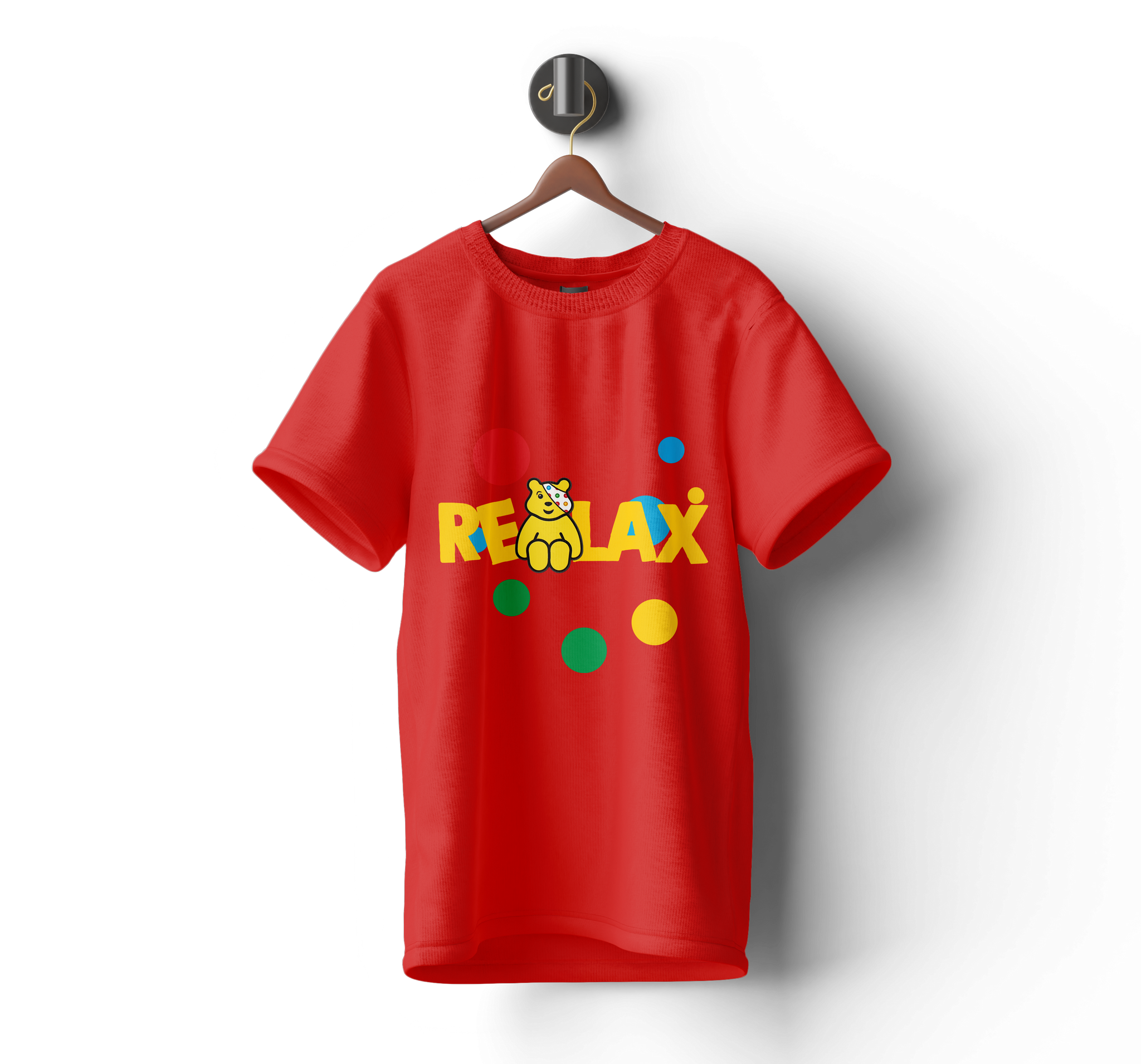 Pudsey Bear T-shirt | Relax with Pudsey