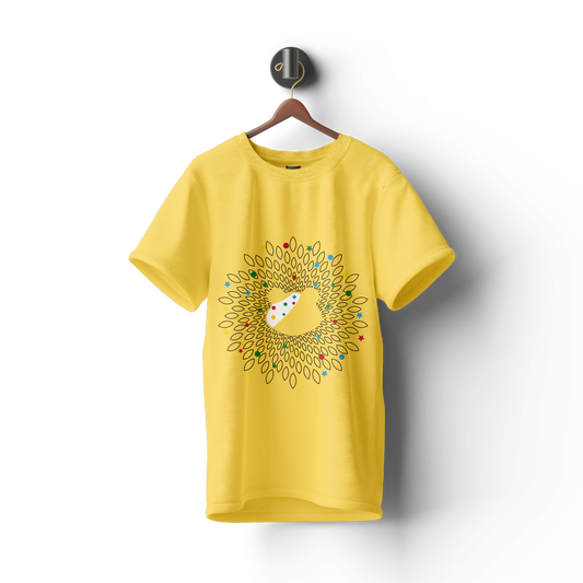 Pudsey Bear T-shirt | Radiant Spiral Pudsey Design