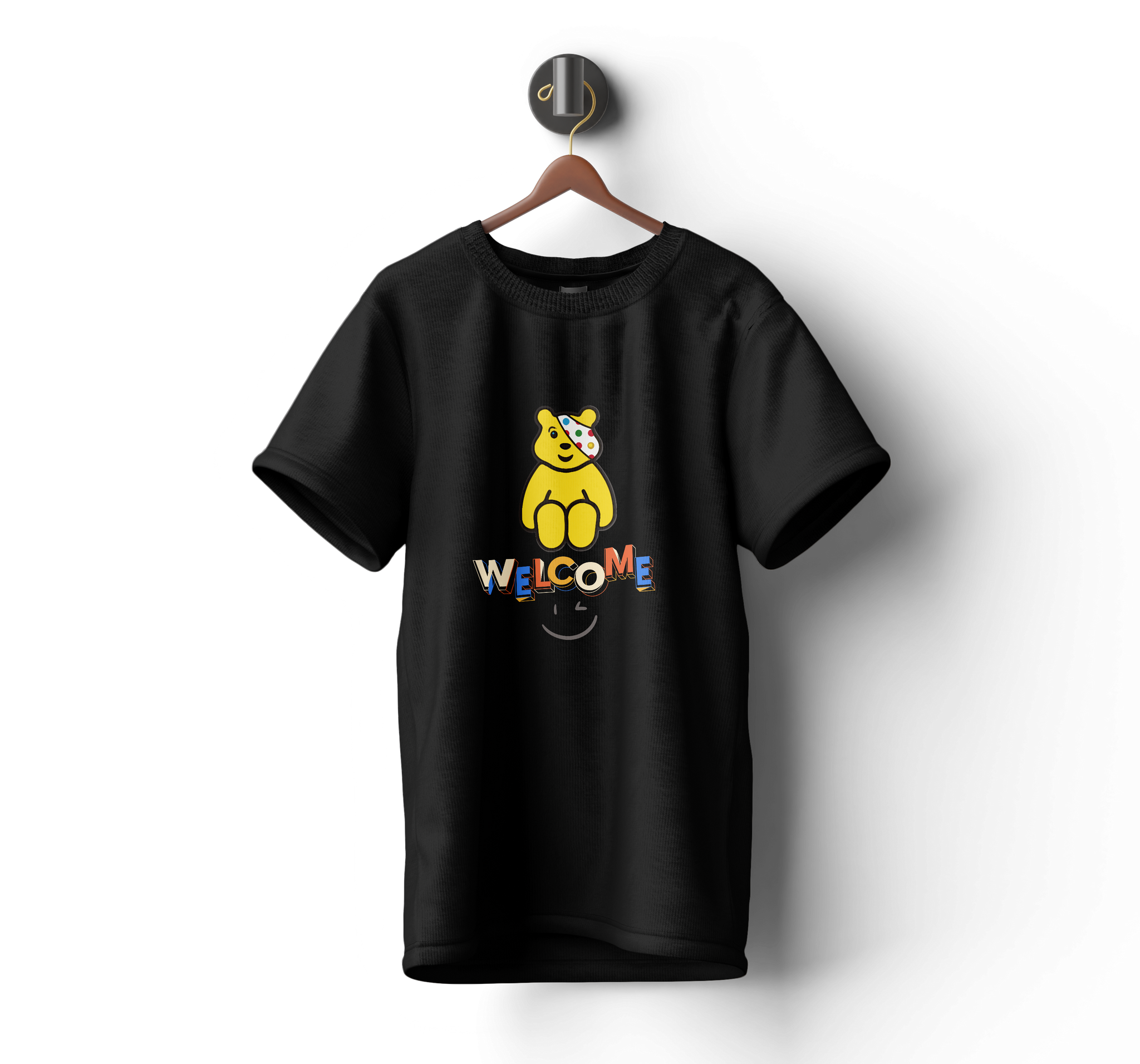 Pudsey Bear T-shirt | Welcome with Pudsey